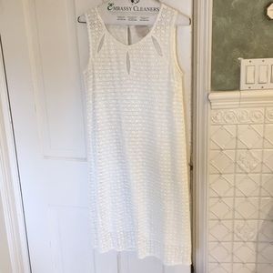 Gerard Darel Pablo crochet A-line sleeveless dress